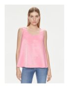 United Colors of Benetton Дамска тениска - 303813451 - Вискоза/Полиестер - Розов