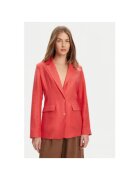 United Colors of Benetton Дамско яке 25BVDW036 - Лиосел/Външен - Червено