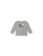 United Colors of Benetton Детска блуза сива 100% органичен памук