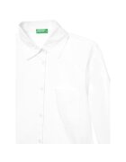 United Colors of Benetton Детска риза 5EW7CQ044 памук бяла Бял