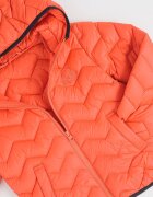 United Colors of Benetton Капитонирано яке с качулка Корал