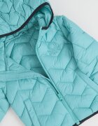 United Colors of Benetton Капитонирано зимно яке с качулка Персийско зелено