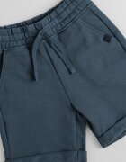 United Colors of Benetton Къс памучен панталон с регулируема талия Прашно синьо