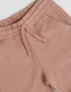 United Colors of Benetton Къс памучен панталон с регулируема талия Земен