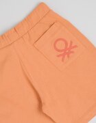 United Colors of Benetton Къс панталон с връзка и джоб Оранжев