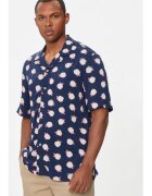 United Colors of Benetton Мъжка риза - 303787271 - Вискоза - Синя