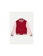 United Colors of Benetton Момичешко яке - 304268335 - Полиестер/Акрил/Вълна - Червено