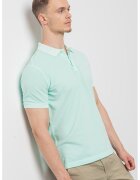 United Colors of Benetton Памучна тениска с яка