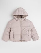 United Colors of Benetton Подплатено зимно яке с качулка Бежов
