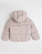 United Colors of Benetton Подплатено зимно яке с качулка Бежов