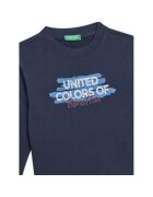 United Colors of Benetton тъмносин 100% органичен памук Тъмносин