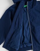 United Colors of Benetton Яке с качулка и 2 джоба Тъмносин