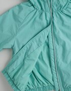 United Colors of Benetton Яке с качулка и еластични подгъви Mint