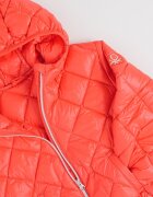 United Colors of Benetton Зимно капитонирано яке с качулка Червен