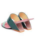United Nude Дамски чехли - естествена кожа - зелени