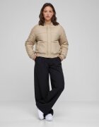 Urban Classics Бомбър яке с джобове встрани Бежов
