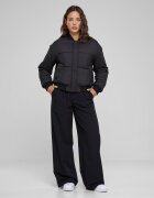 Urban Classics Бомбър яке с джобове встрани Черен