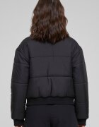 Urban Classics Бомбър яке с джобове встрани Черен