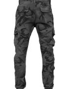 Urban Classics Камуфлажен карго панталон Сив