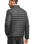 Urban Classics Капитонирано яке с цип Черен