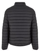 Urban Classics Капитонирано яке с цип Черен