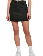 Urban Classics Къса пола от деним Черен