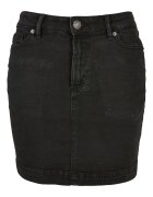 Urban Classics Къса пола от деним Черен