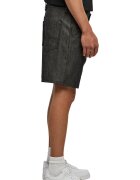 Urban Classics Къси дънки Избеляло черно