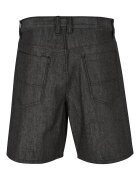 Urban Classics Къси дънки Избеляло черно
