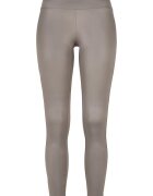 Urban Classics Клин над глезена с висока талия и бляскав ефект Сив
