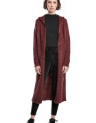 Urban Classics Отворена дълга жилетка с качулка