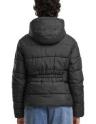 Urban Classics Подплатено зимно яке с качулка Избеляло черно