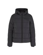 Urban Classics Подплатено зимно яке с качулка Избеляло черно
