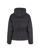Urban Classics Подплатено зимно яке с качулка Избеляло черно