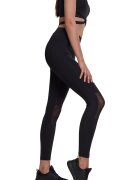 Urban Classics Скъсен клин с мрежа Черен