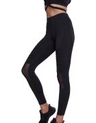 Urban Classics Скъсен клин с мрежа Черен