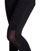 Urban Classics Скъсен клин с мрежа Черен