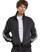 Urban Classics Суитшърт с цип и контрасти на ръкавите