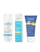 Uriage Bariesun Слънцезащитен комплект SPF 50+/100 за възрастни и бебета – Флуид SPF 50+ 200 мл - Минерален бебешки крем 50 мл - Спрей за след слънце 150 мл