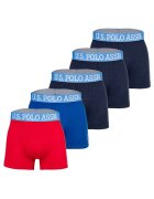 US Polo Assn Боксерки с еластична талия с лого - 5 чифта