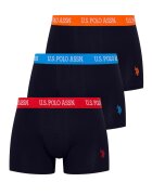 US Polo Assn Боксерки с памук и лого - 3 чифта