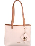 US Polo Assn Чанта Tote с цип и несесер - Червен/Бял/Тъмносин