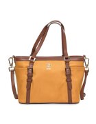 US Polo Assn Чанта за през рамо - - жълта - 31x20x11см - полиуретан