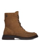 US Polo Assn Дамски боти - естествена кожа - кафяви
