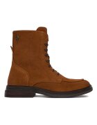 US Polo Assn Дамски боти - естествена кожа - кафяви - елегантни - удобни