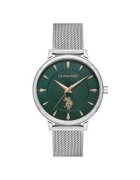 US Polo Assn Дамски часовник USPA2024-12 - сребрист