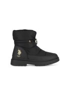 US Polo Assn Дамски спортни обувки - текстил - черен