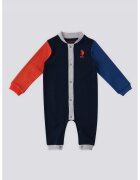 US Polo Assn Гащеризон с лого - Червен/Тъмносин