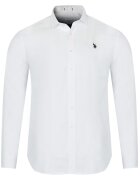 US Polo Assn Мъжка ленена риза CALE ALB