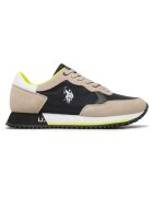 US Polo Assn Мъжки маратонки US Pollo Assn - 302823215 - Текстил -